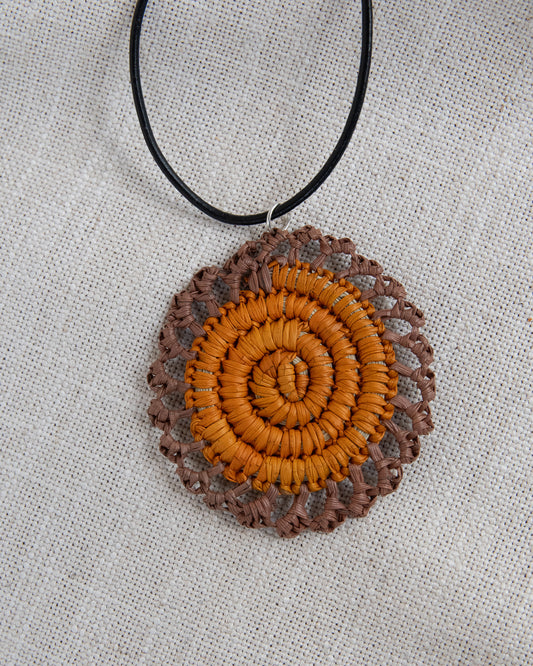 Pandanus Necklace by Lynne Nadjowh
