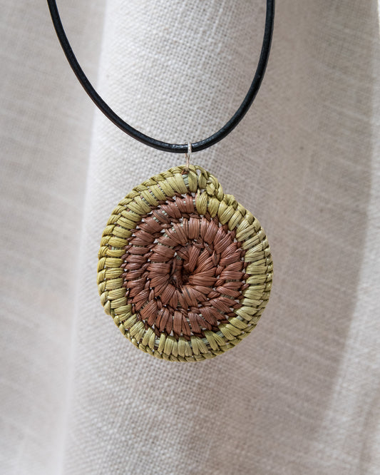 Pandanus Necklace by Lynne Nadjowh