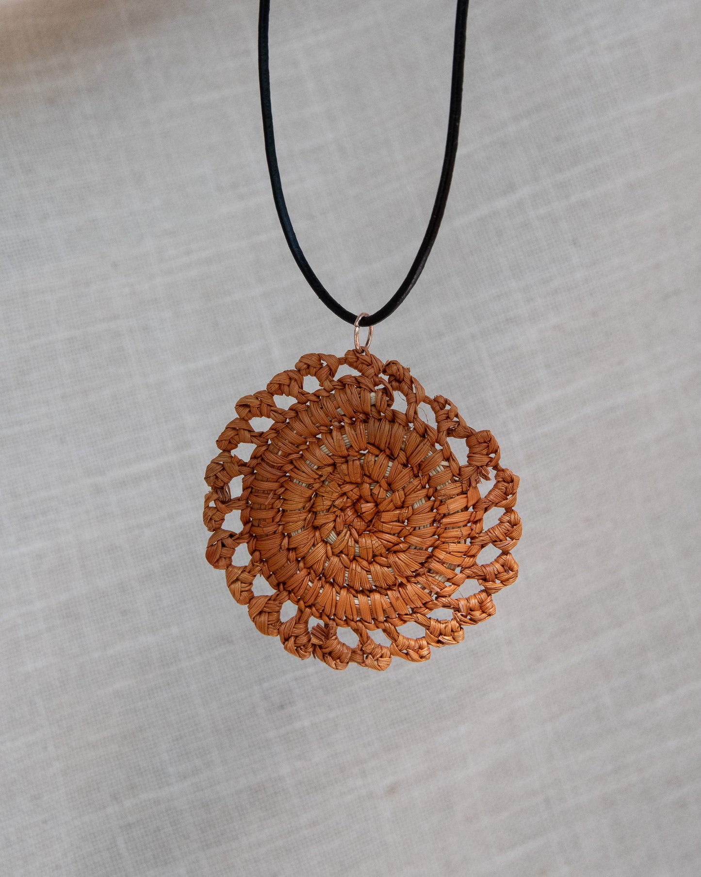 Pandanus Necklace by Lynne Nadjowh