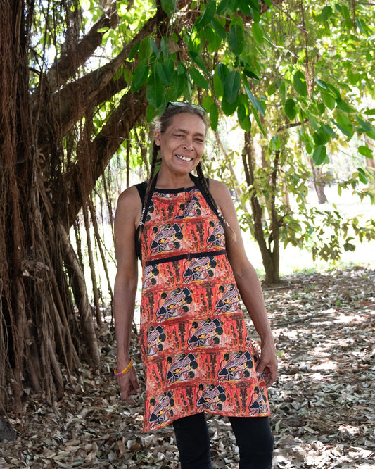 Cotton Apron, Barra by Jaqueline Cahill