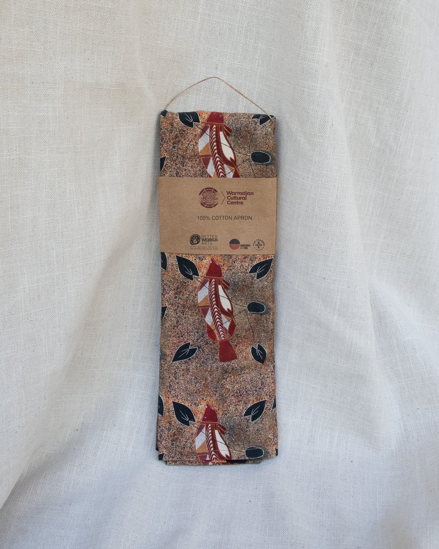 Cotton Apron, Barra & Lily by David Cameron