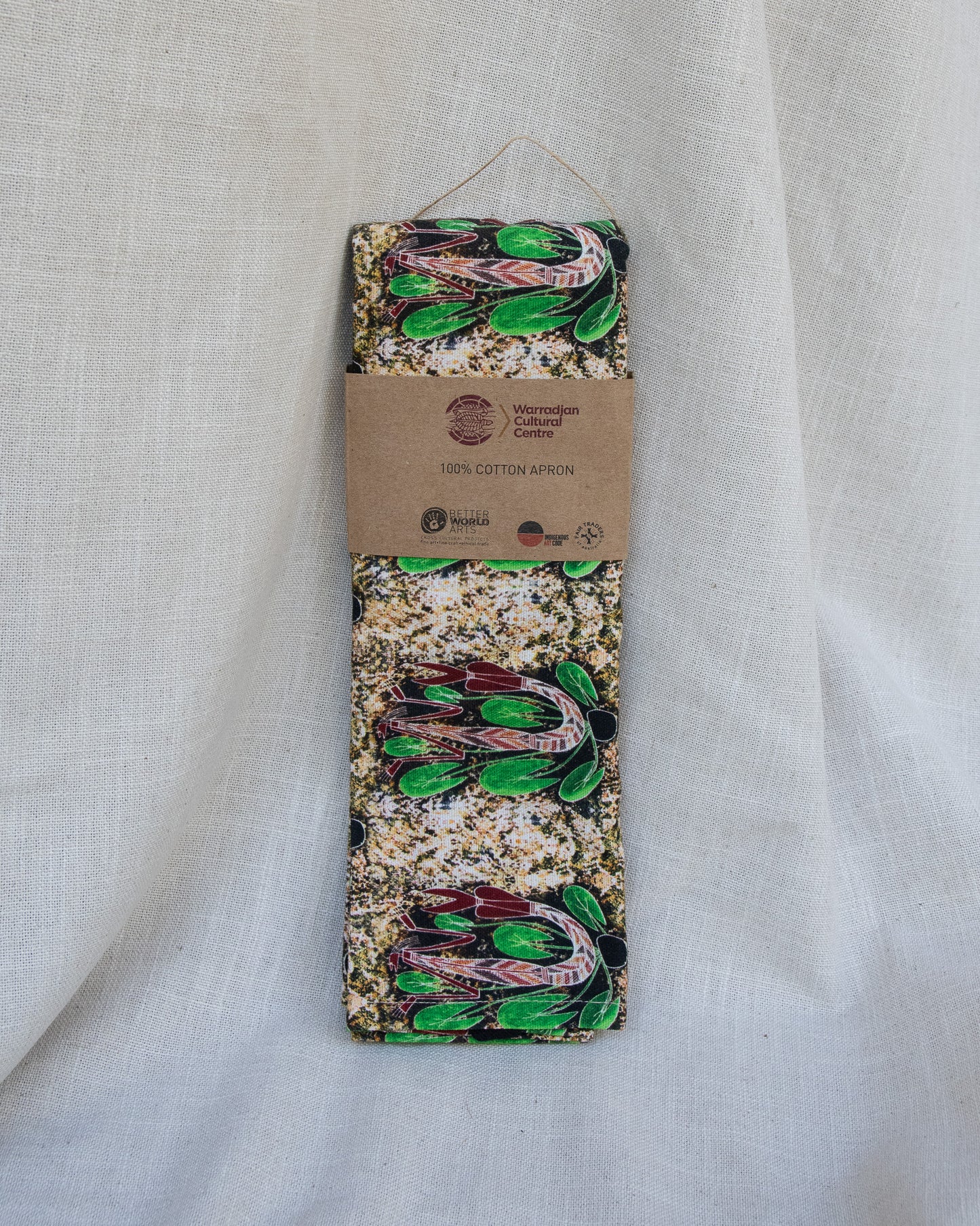 Cotton Apron, Yawk Yawk by Lennie Murabura