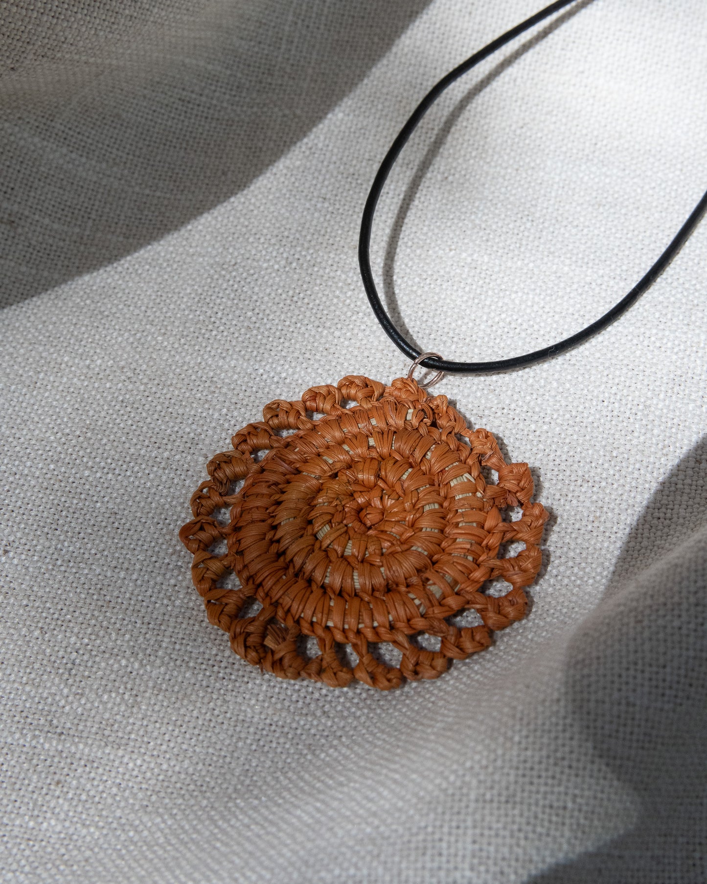 Pandanus Necklace by Lynne Nadjowh