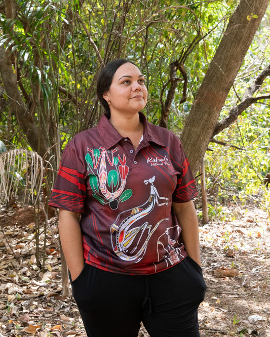 Kakadu Collection Polo Shirt Maroon
