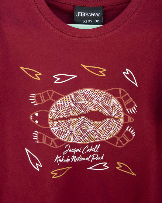 Kids Warradjan (pig-nosed turtle) T-Shirt
