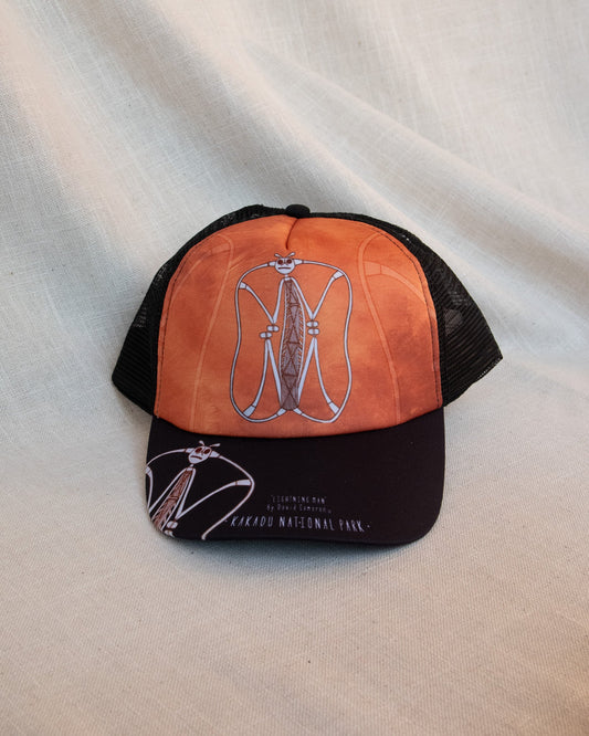 Cap - Lightning Man by David Cameron