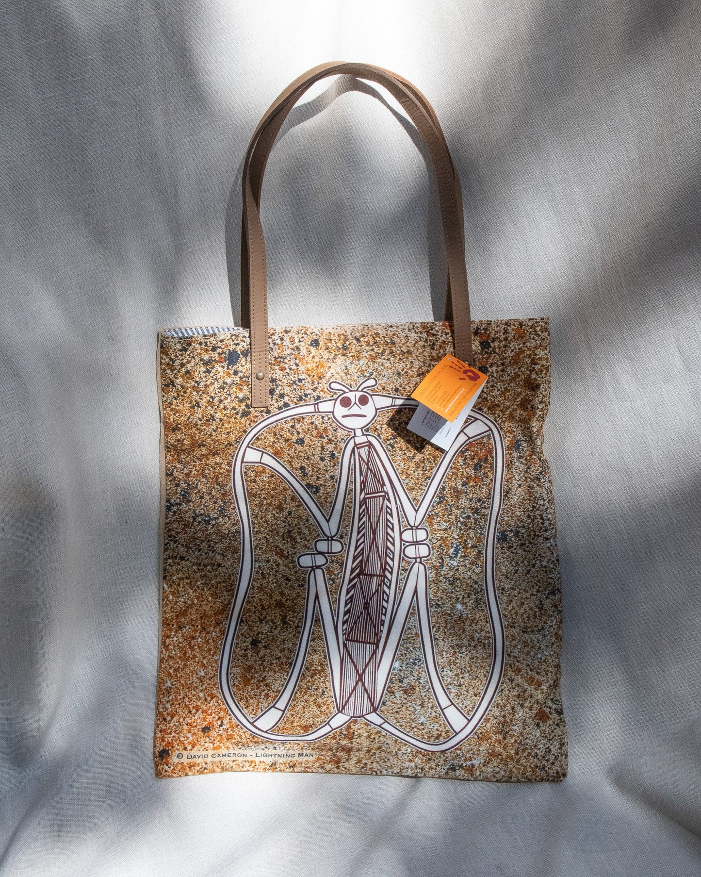 Tote Bag - Lightning Man by David Cameron