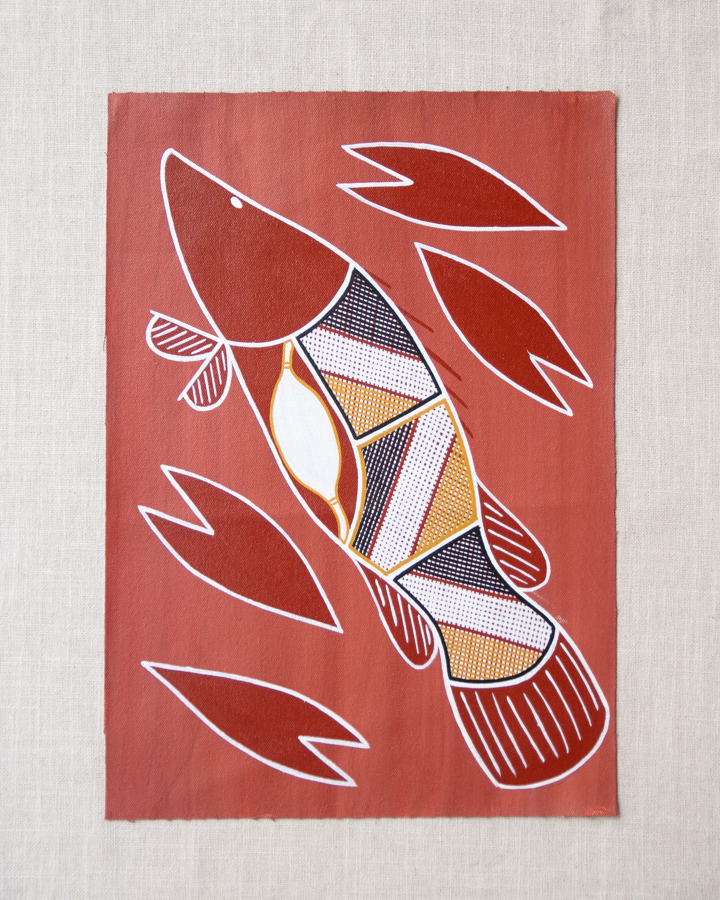 Barra & Water Lily by Karl Haala