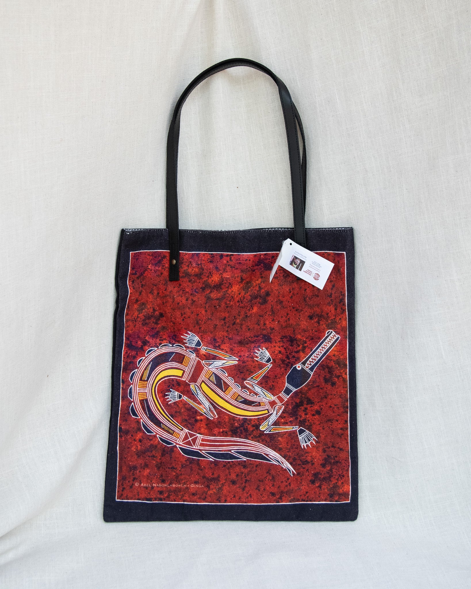 Kakadu Collection Tote Bag - Ginga by Abel Naborhlborhl