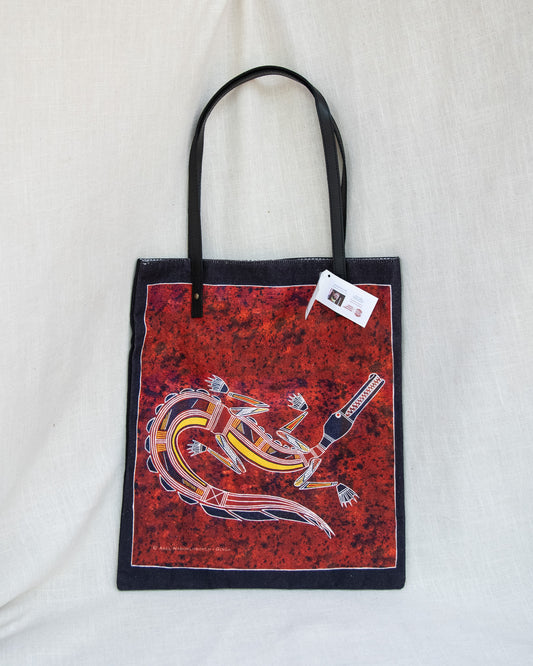 Kakadu Collection Tote Bag - Ginga by Abel Naborhlborhl