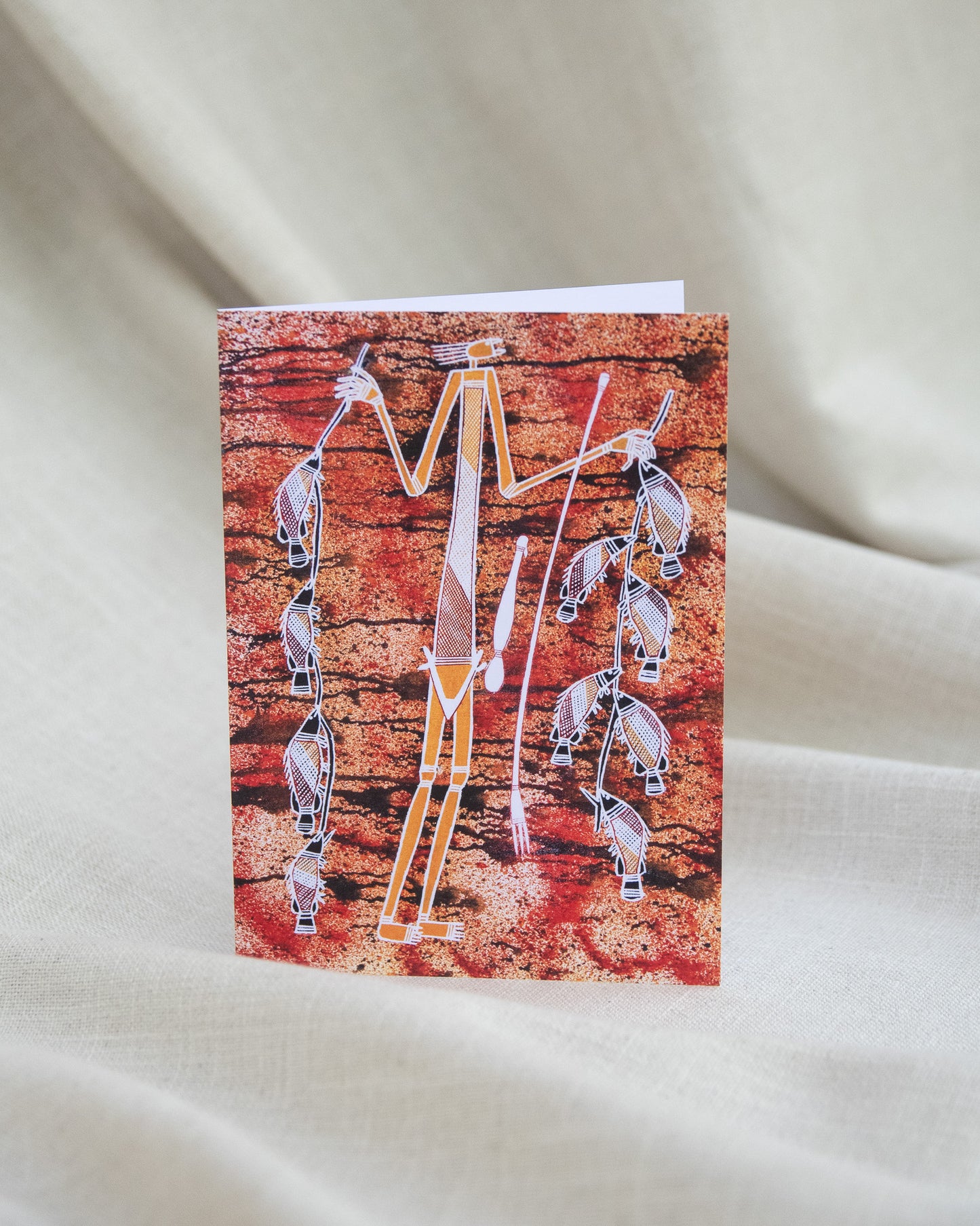 Kakadu Collection greeting card fisherman
