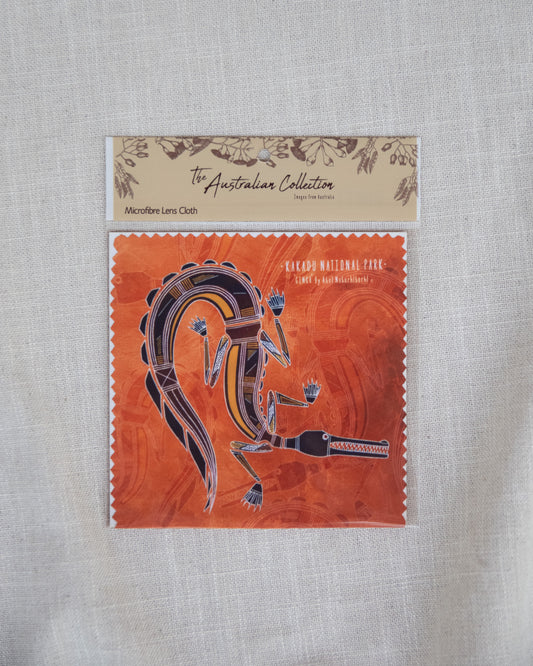 Kakadu Collection microfibre lens cloth - ginga