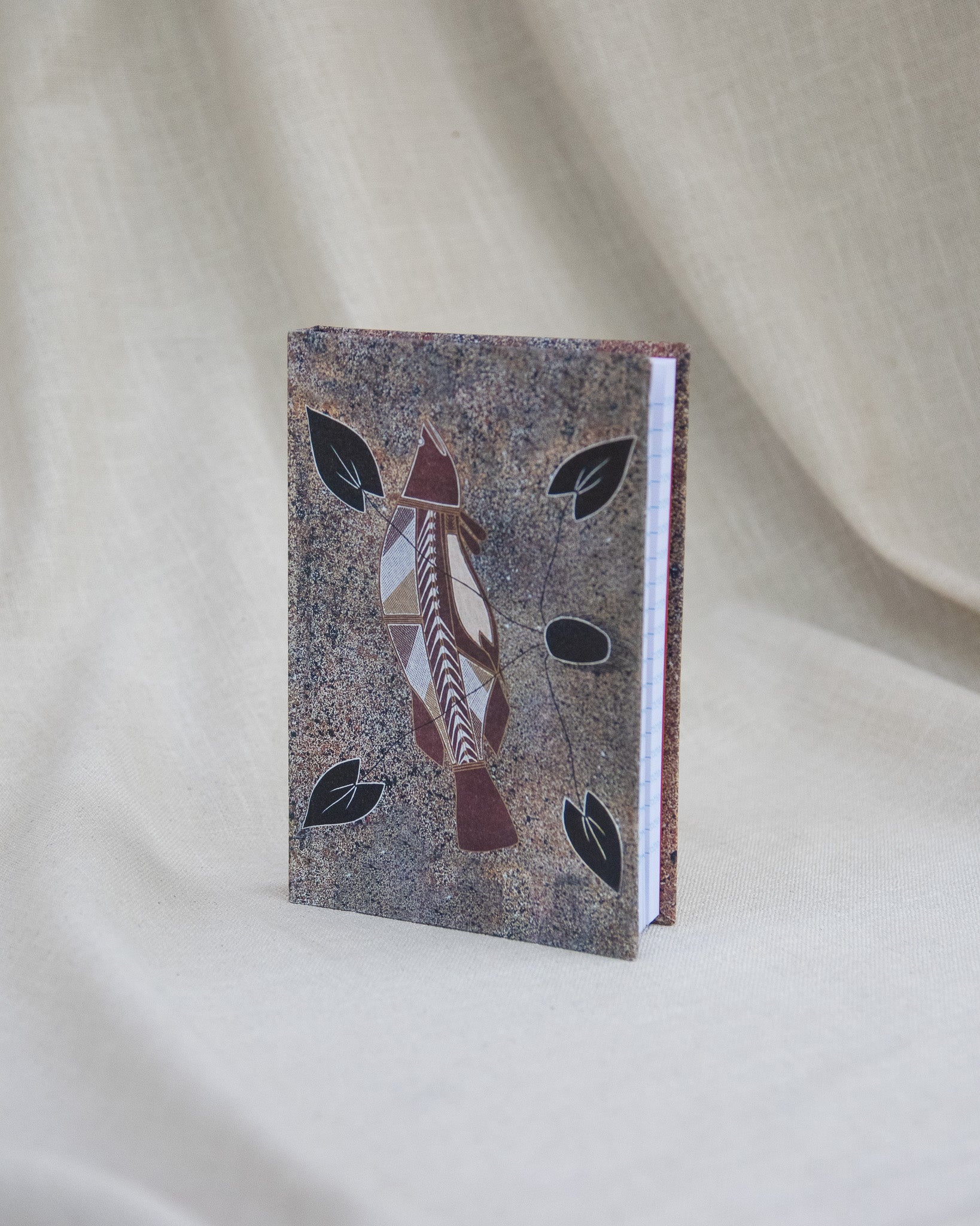 Notebook - Barra & Lightning Man by David Cameron