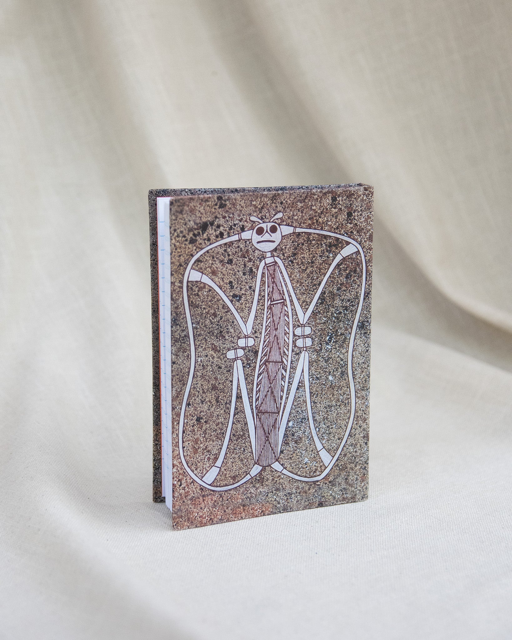 SHop Notebook - Barra & Lightning Man by David Cameron