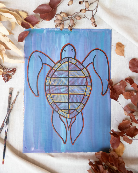 Sea Turtle by John Rocky Cahill