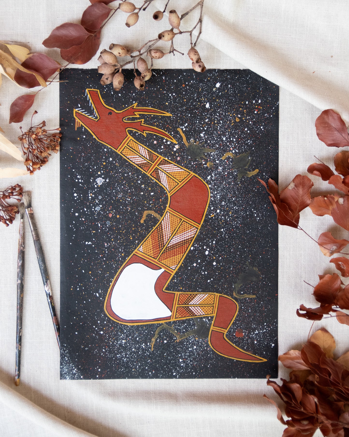 Rainbow Serpent by John Rocky Cahill