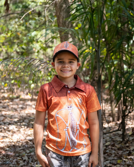 Kakadu Kids polo shirt lightning man