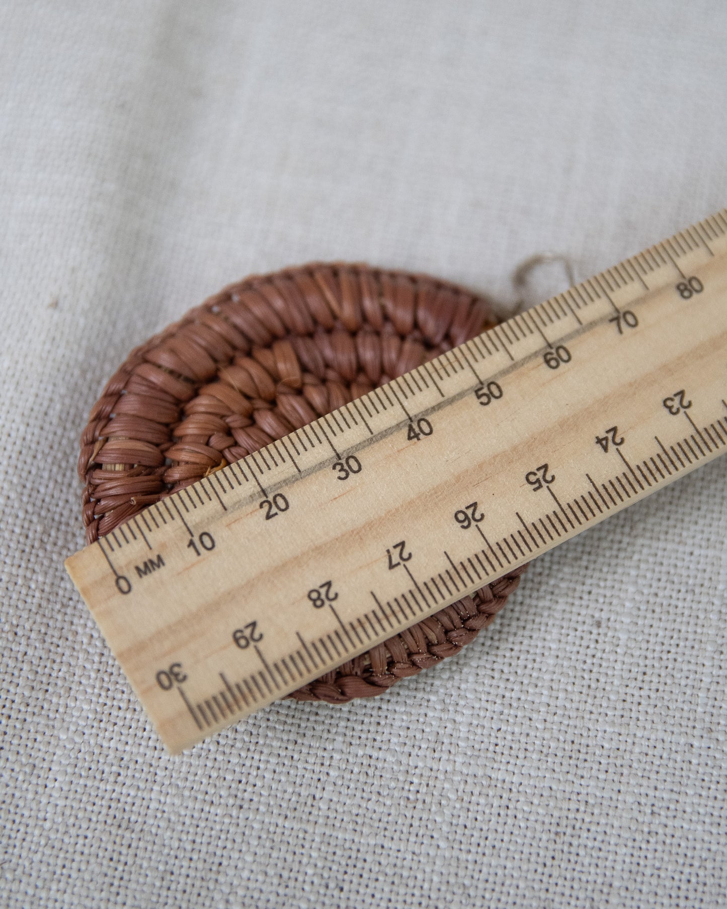 Woven Earrings by Gwenyth Manakgu