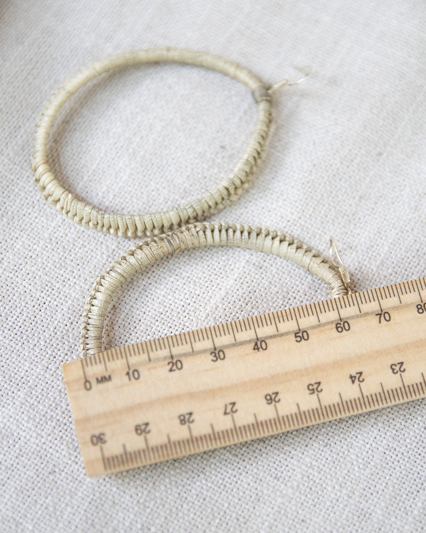 Woven Earrings by Gwenyth Manakgu