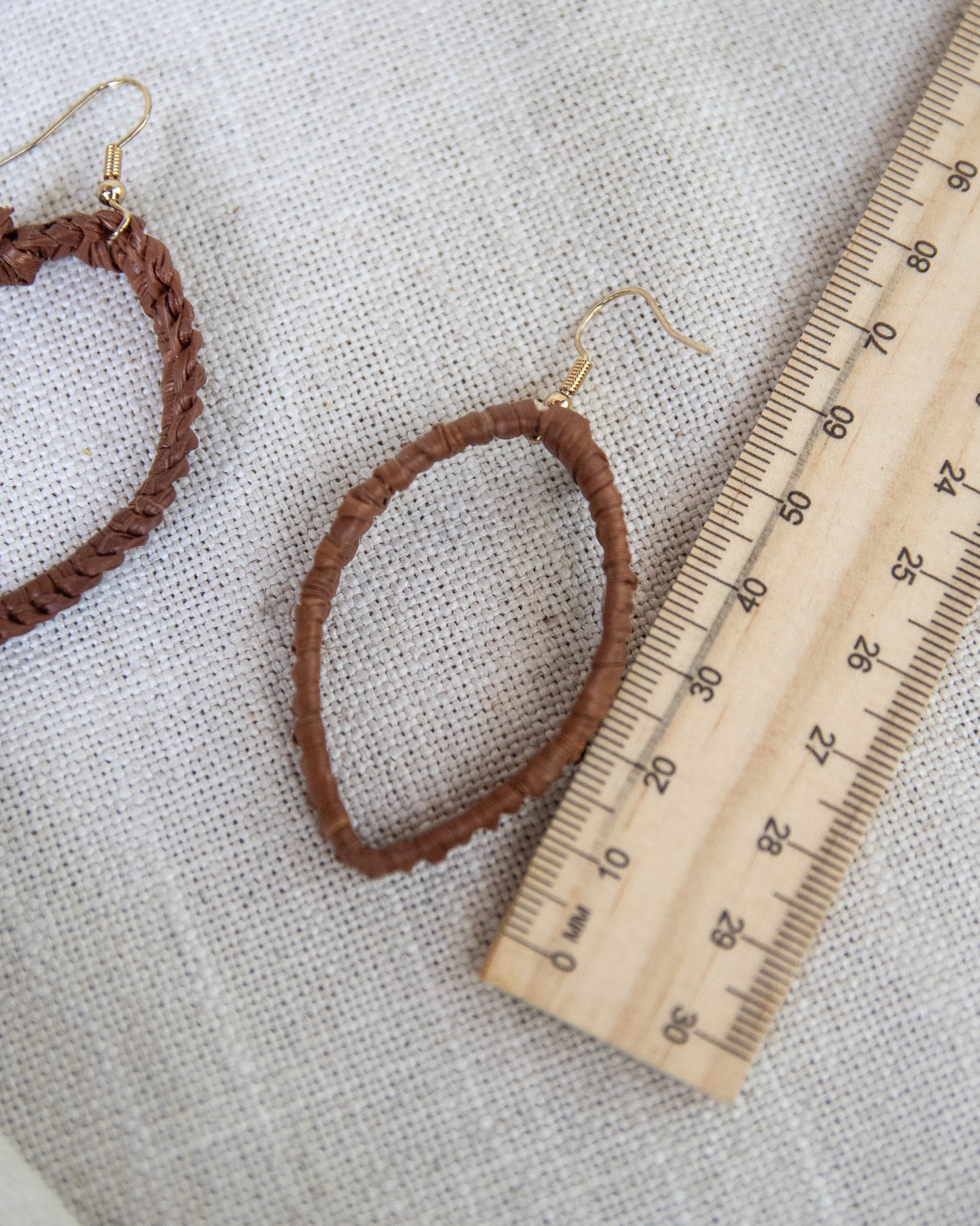 Woven Earrings by Gwenyth Manakgu