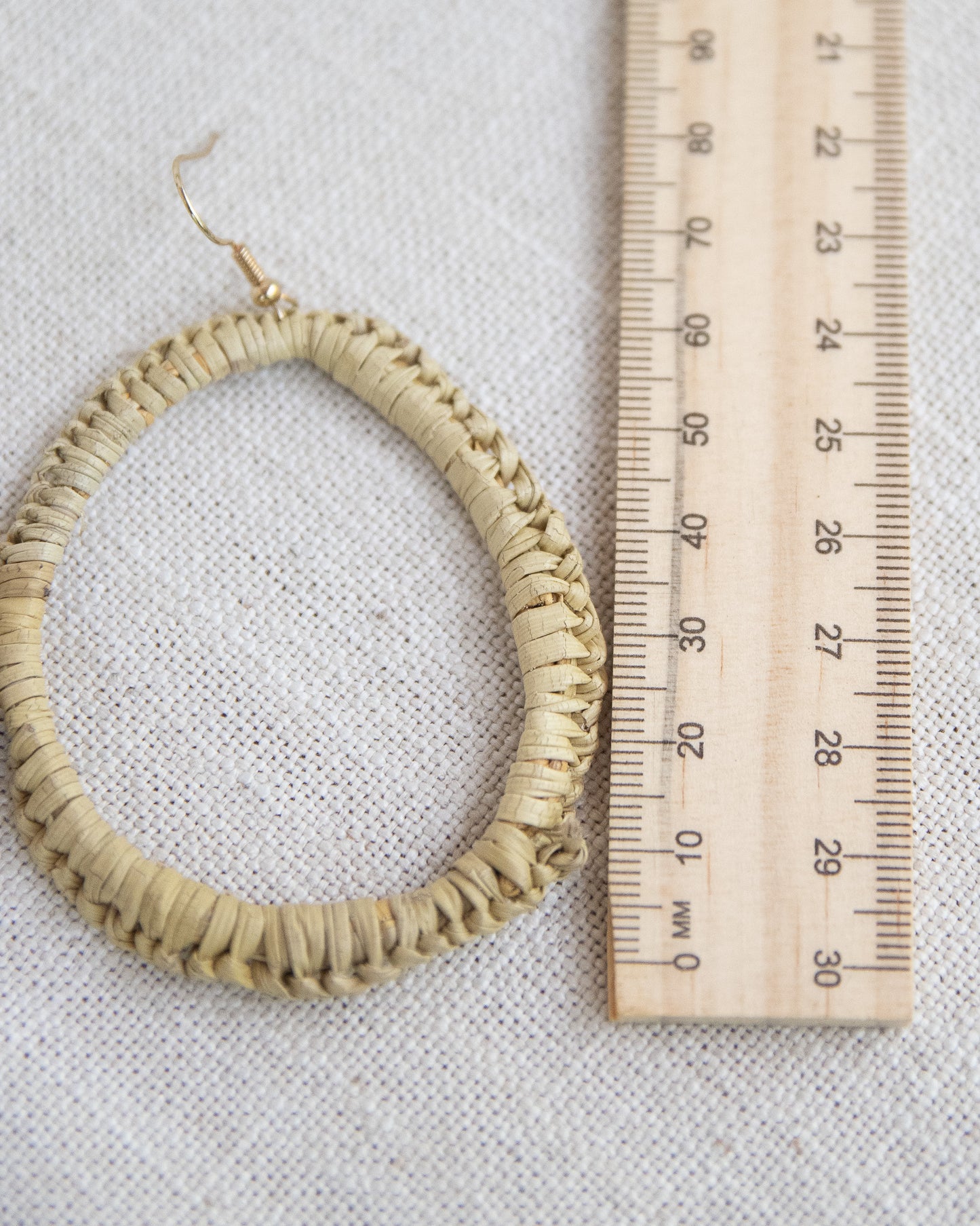 Woven Earrings by Gwenyth Manakgu