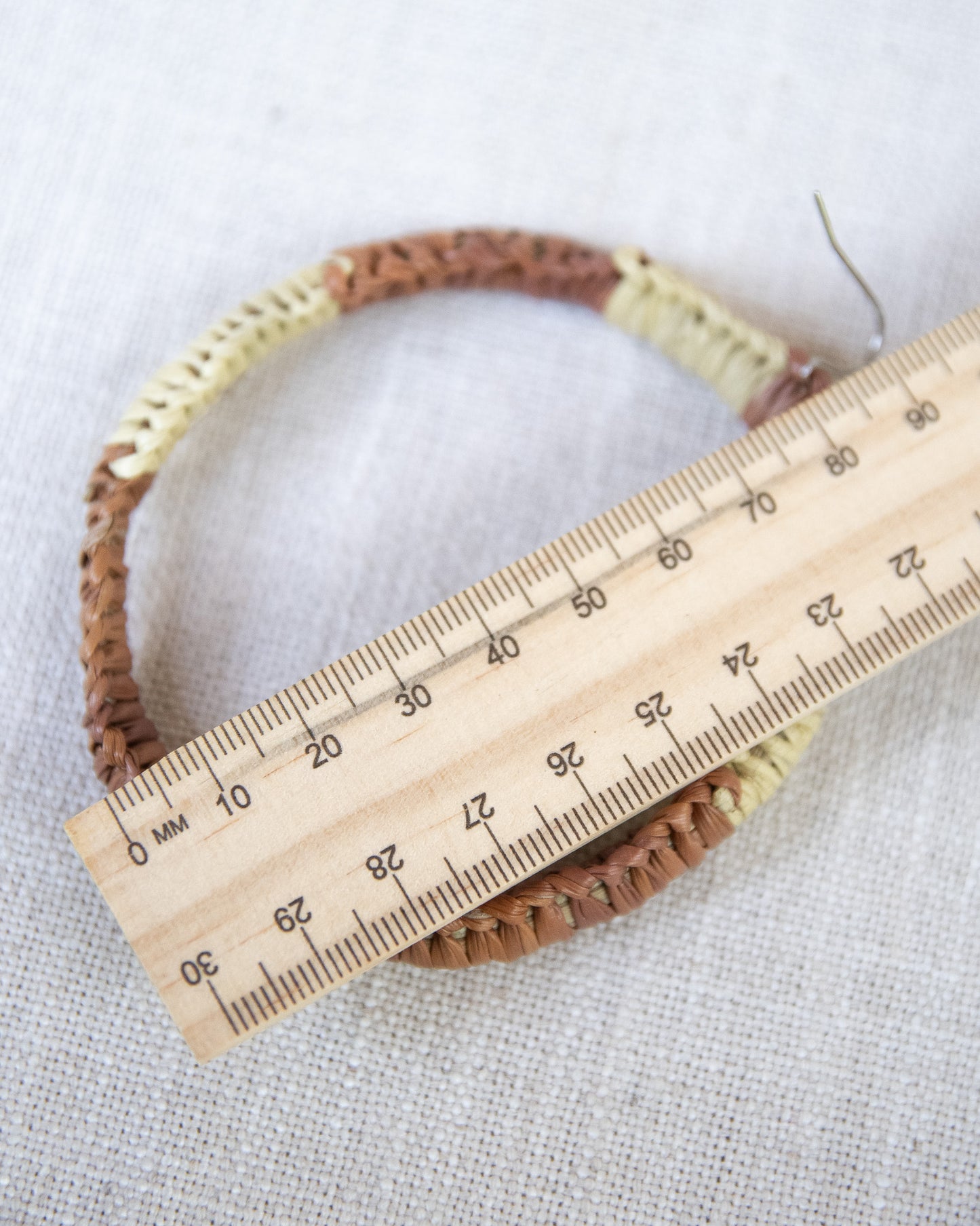 Woven Earrings by Gwenyth Manakgu