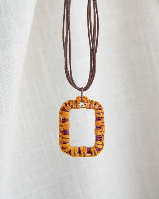 Pandanus Necklace by Elonda Nadjow