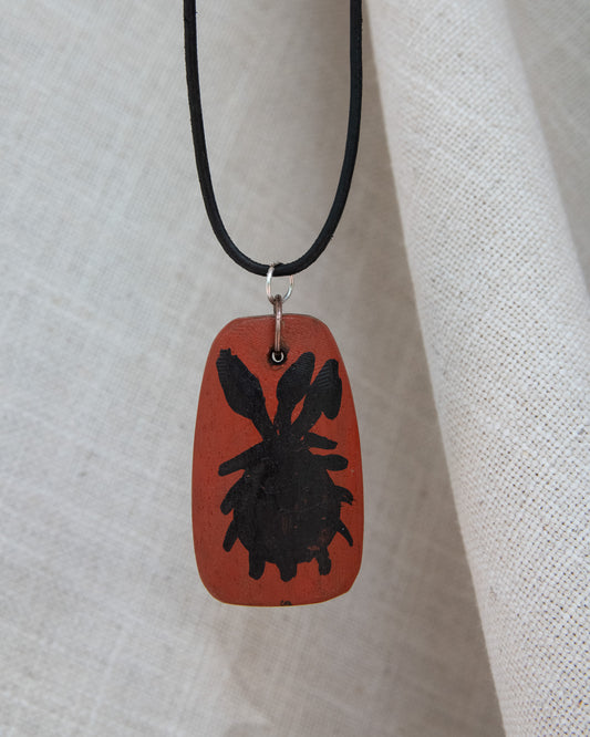 Cheeky Yam Necklace by Lynne Nadjowh