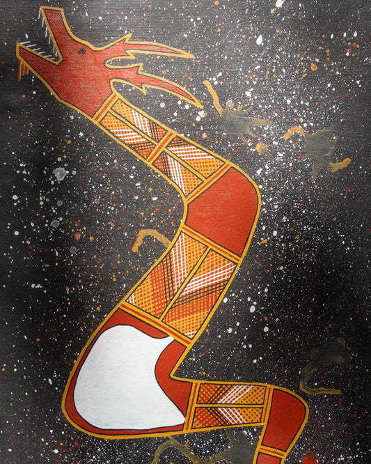 Rainbow Serpent by John Rocky Cahill