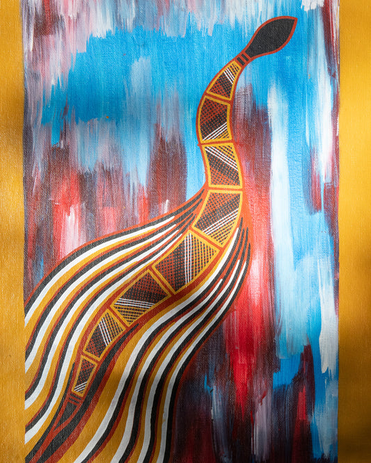 Rainbow Serpent by John Rocky Cahill