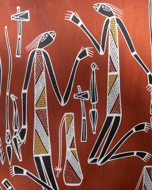 Walk About by Jonah Djumburri