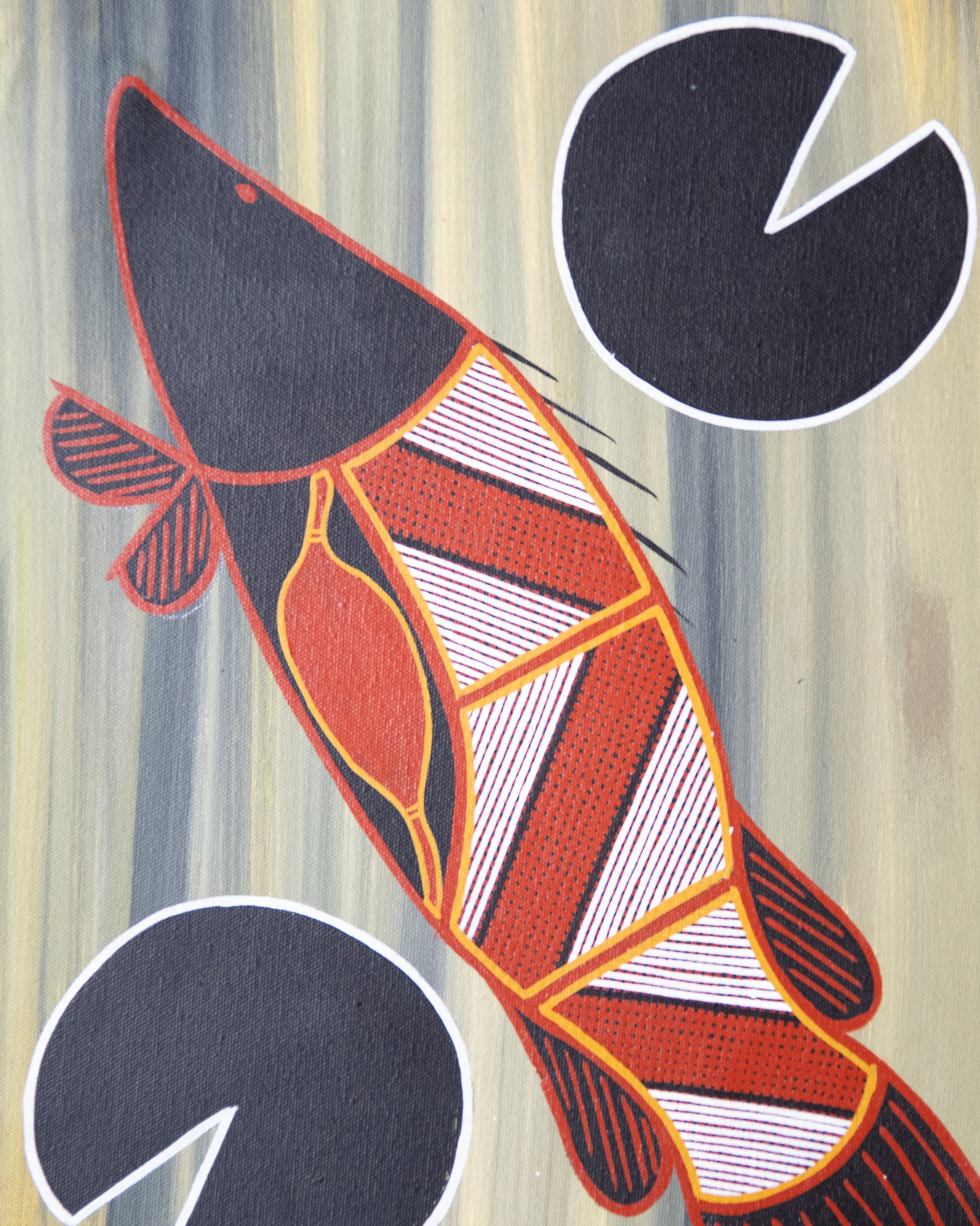 Original aboriginal artwork from Kakadu by local artist Karl Haala