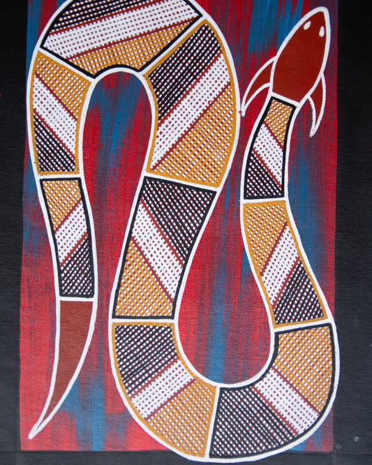Rainbow Serpent by Karl Haala