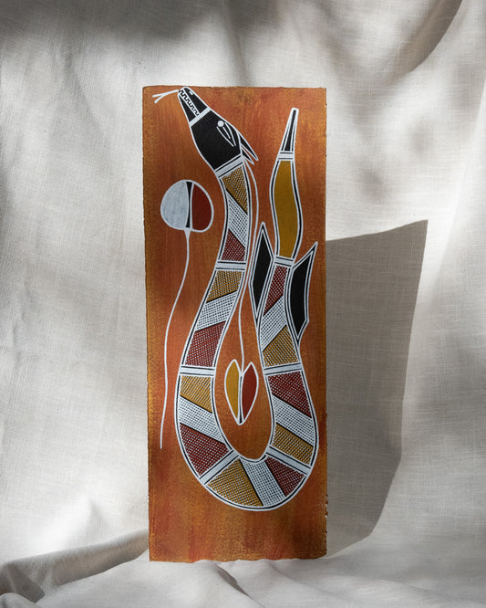 Rainbow Serpent by Lynne Nadjowh