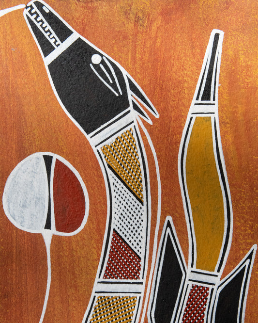 Rainbow Serpent by Lynne Nadjowh