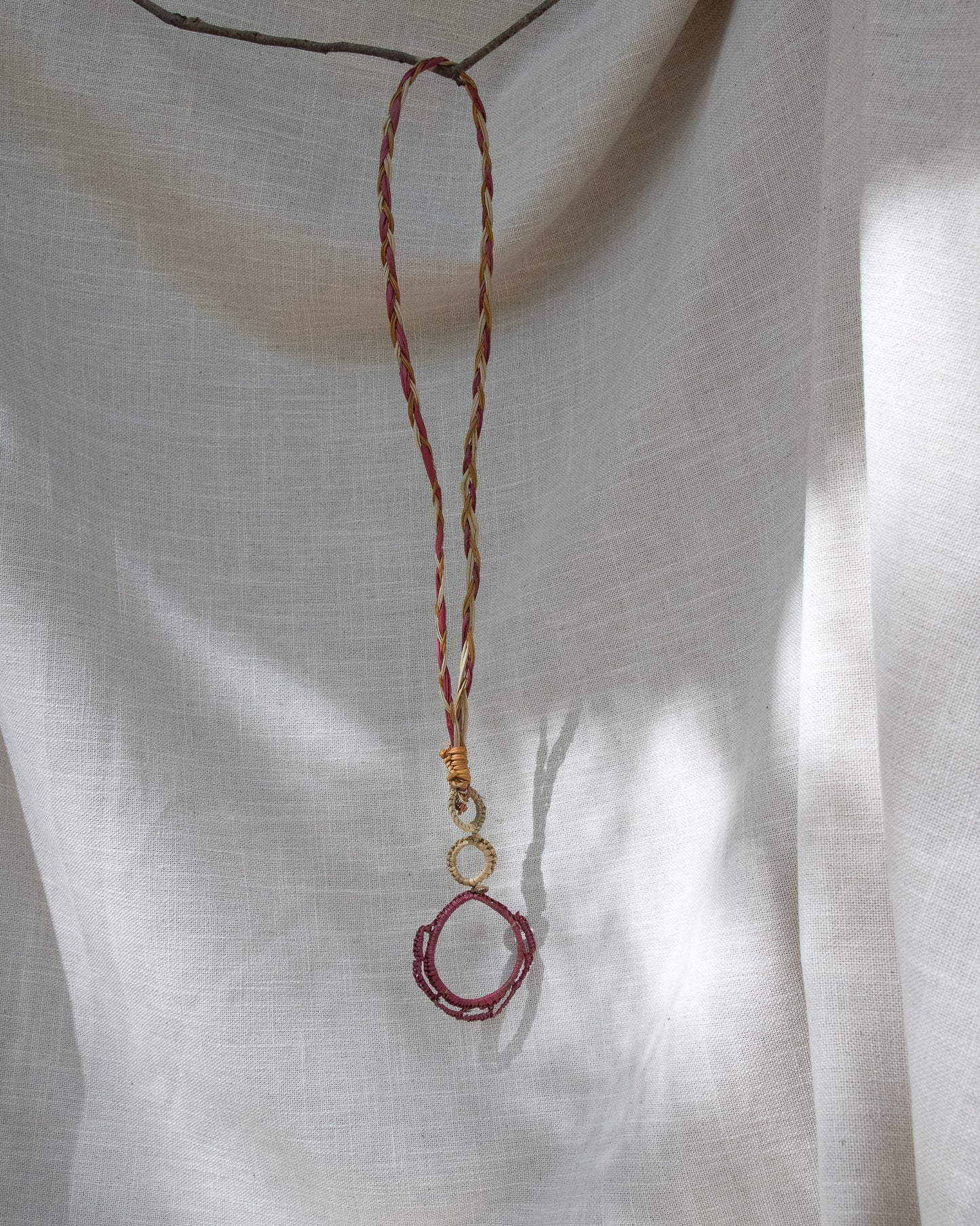 Pandanus Necklace by Lynne Nadjowh