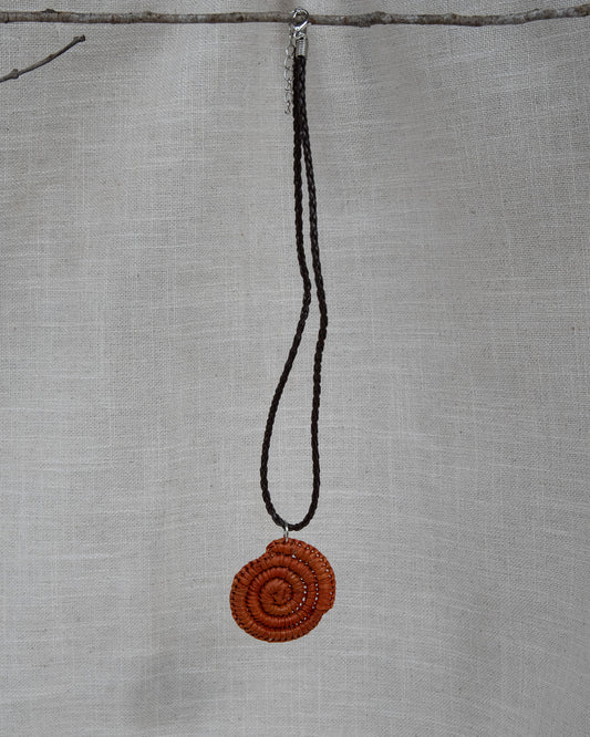 Pandanus Necklace by Lynne Nadjowh