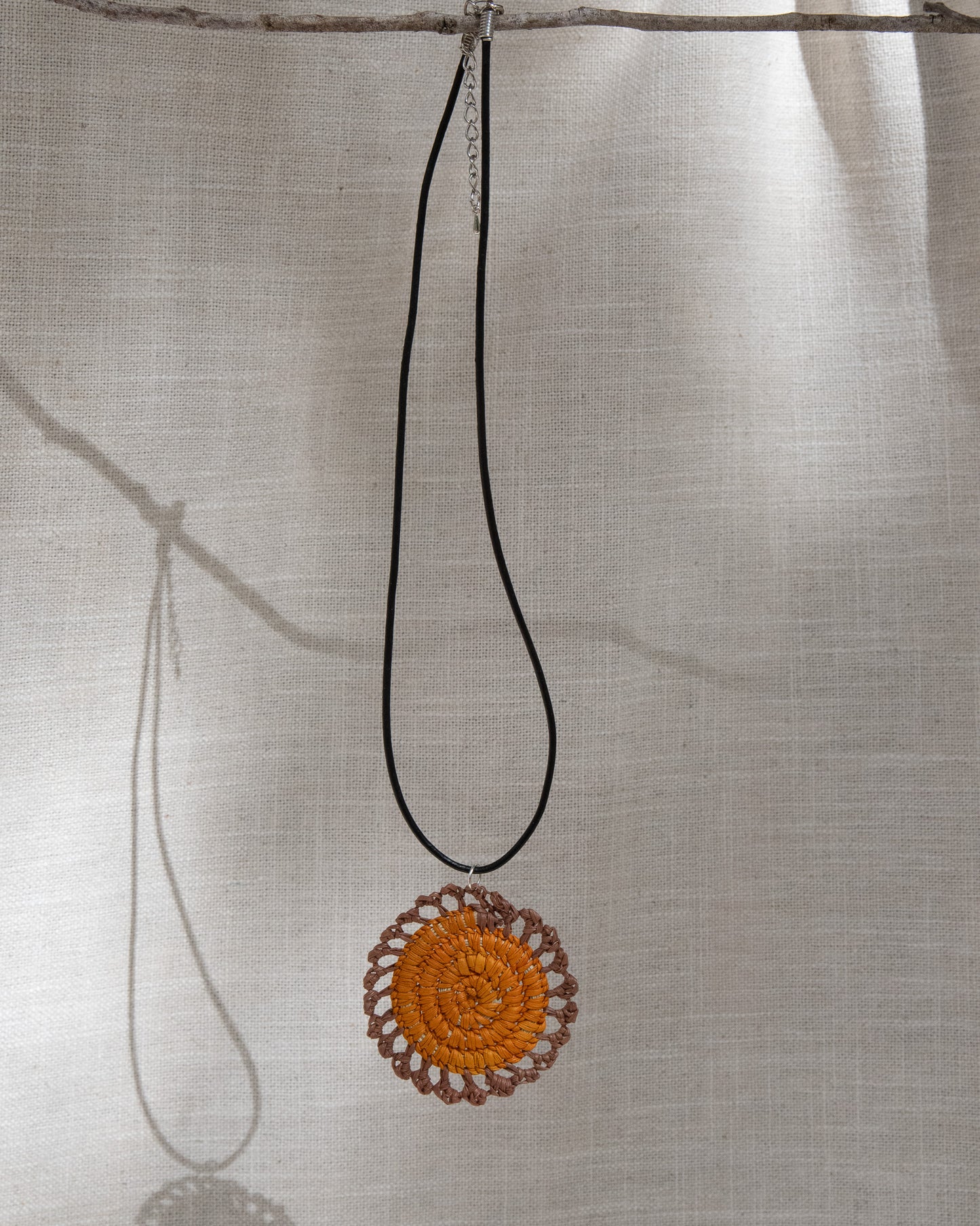 Pandanus Necklace by Lynne Nadjowh