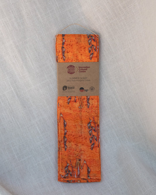 Organic Cotton Summer Scarf - Djignook by Lennie Murabura