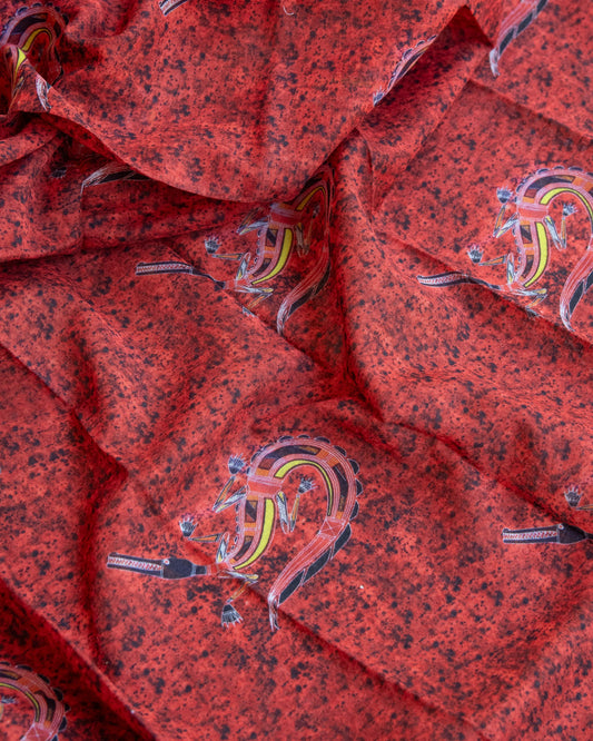 Organic Cotton Summer Scarf - Ginga by Abel Naborhlborhl