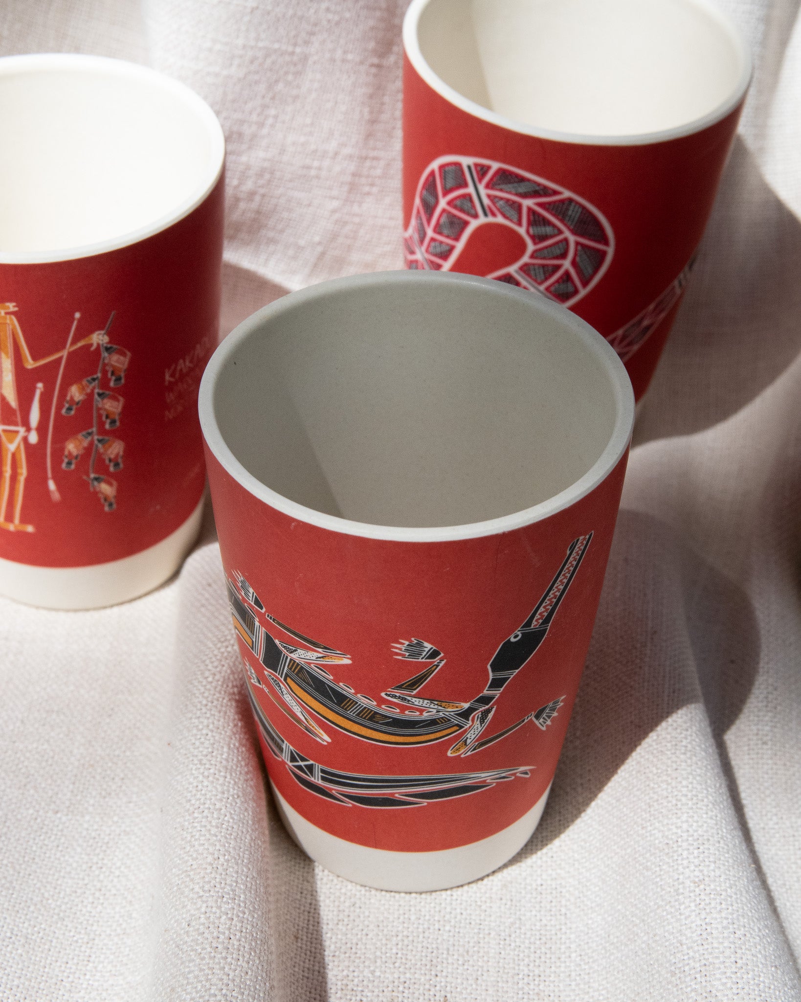 Kakadu Collection 4 cup drinking set