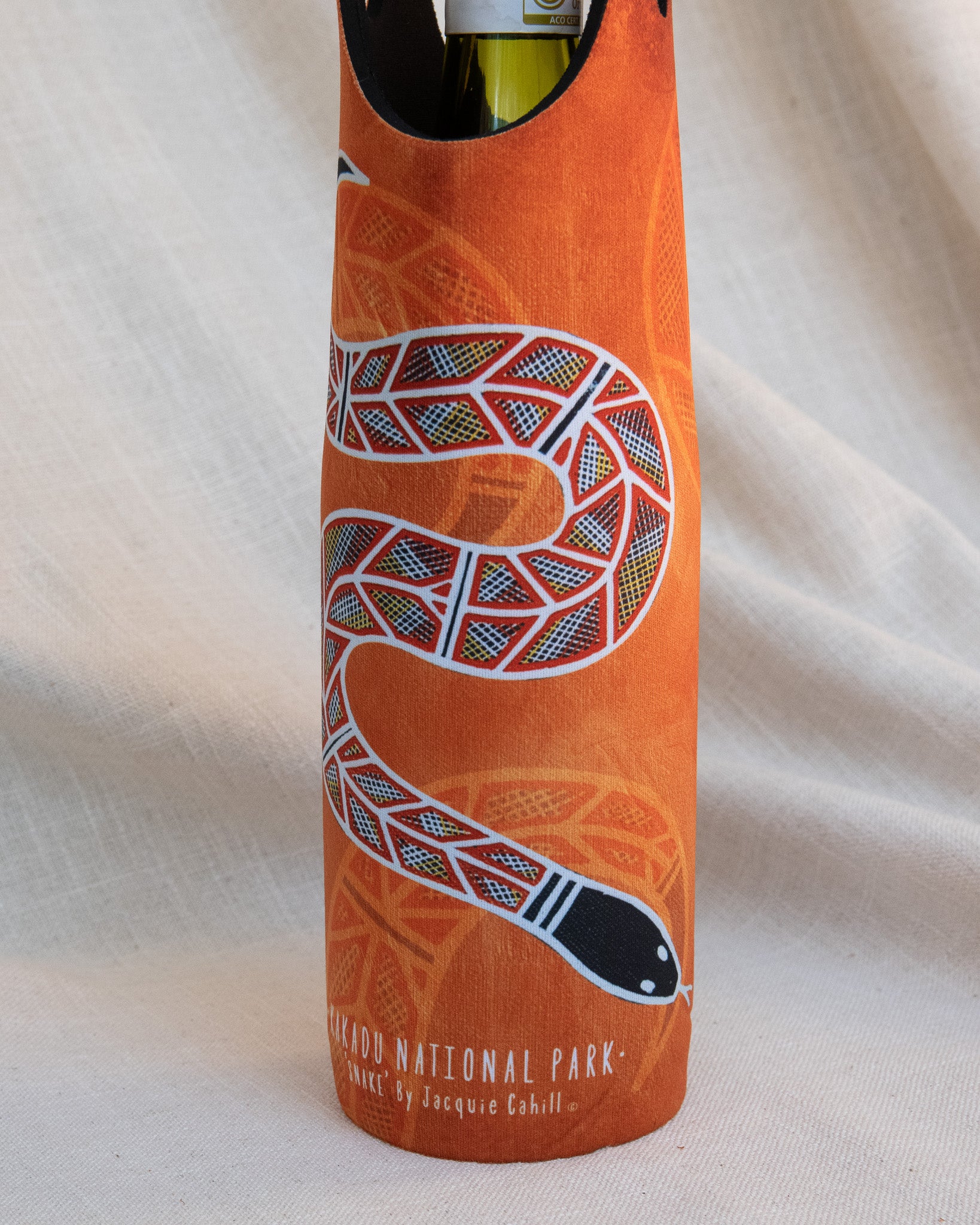 Kakadu Collection Long Neck Bottle Cooler - snake