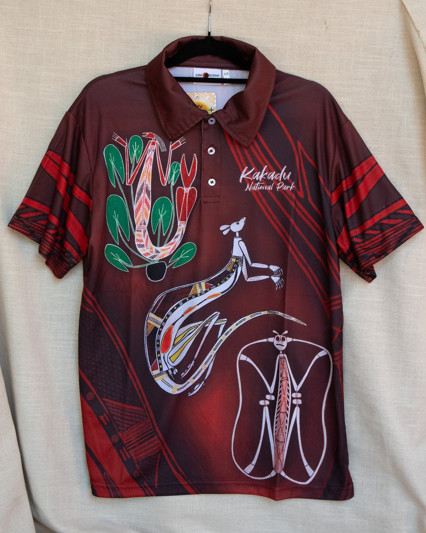 Kakadu Collection Polo Shirt Maroon