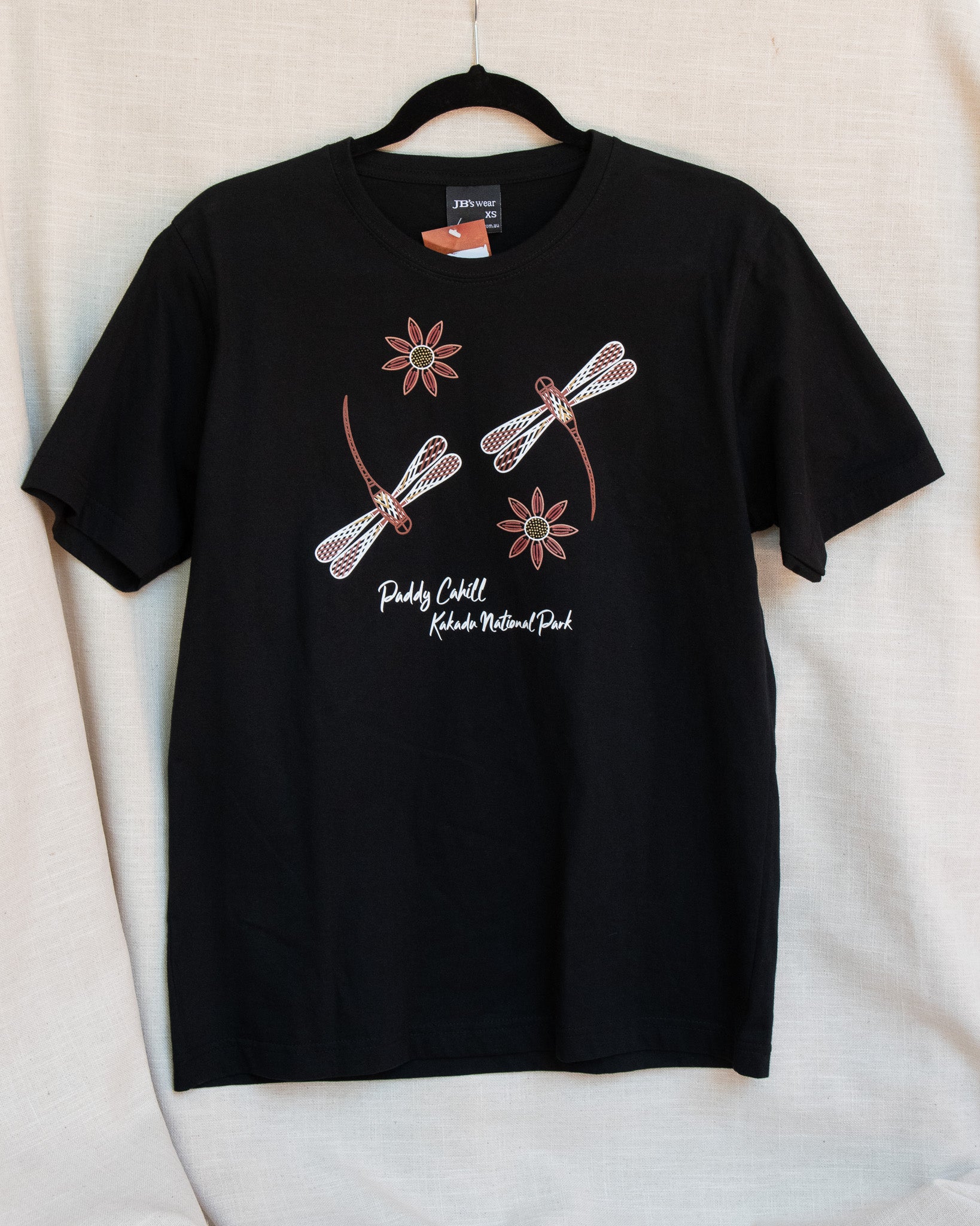 Buy Aboriginal Art Dragonflies T Shirt from Kakadu