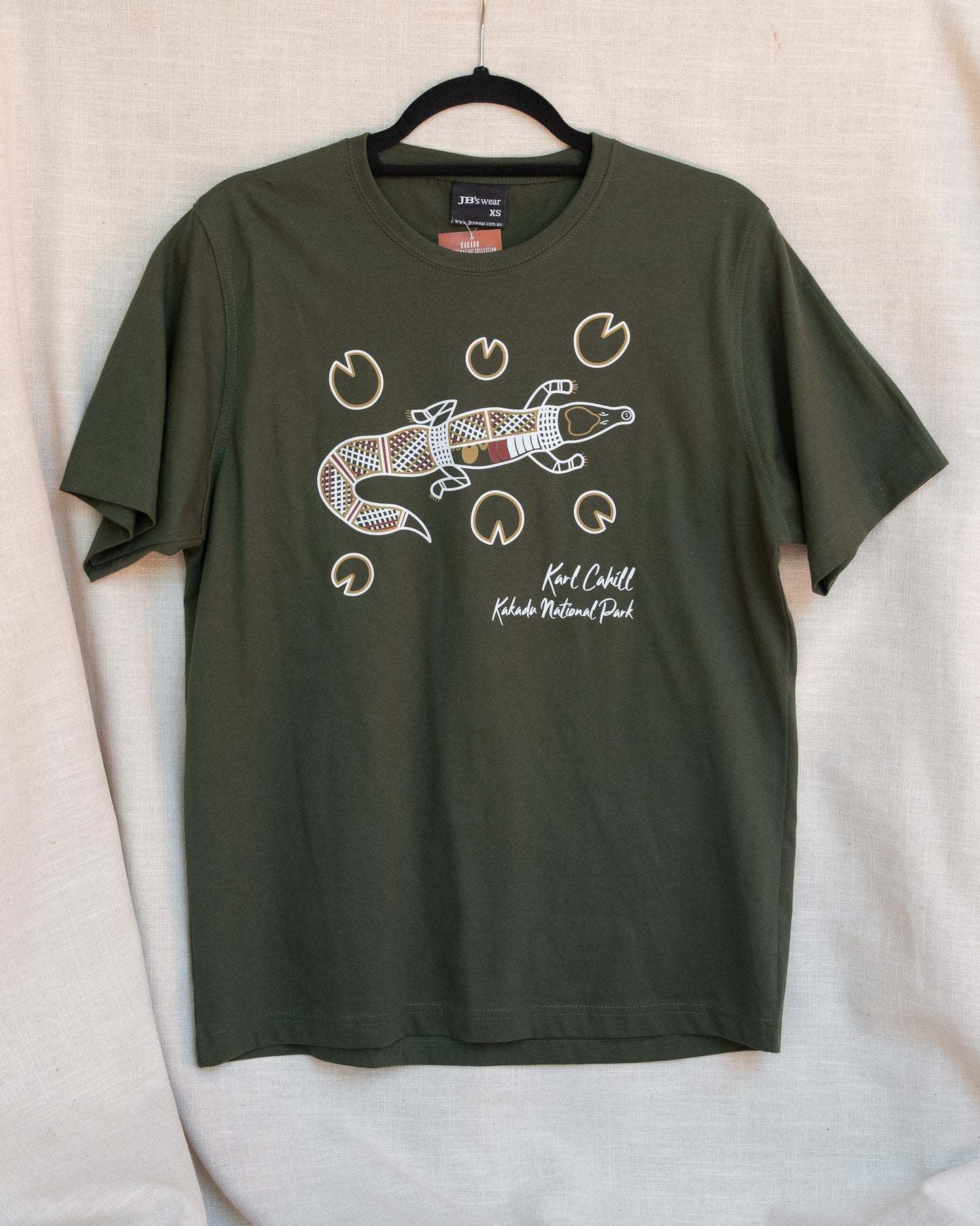 Ginga tshirt from Kakadu designed by Karl Cahill