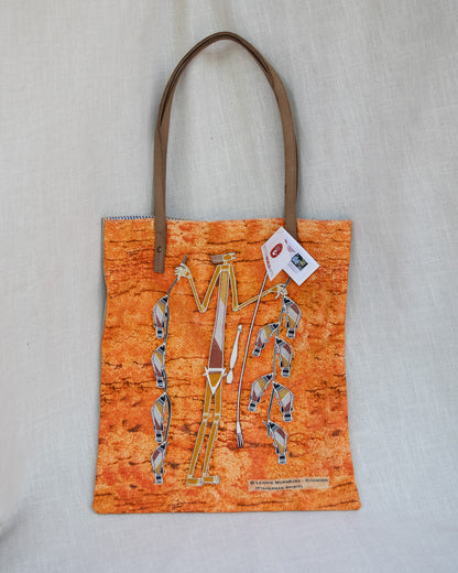 Kakadu Collection Tote Bag - Djignook by Lennie Murabura