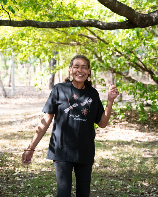 Aboriginal Art Dragonflies T Shirt