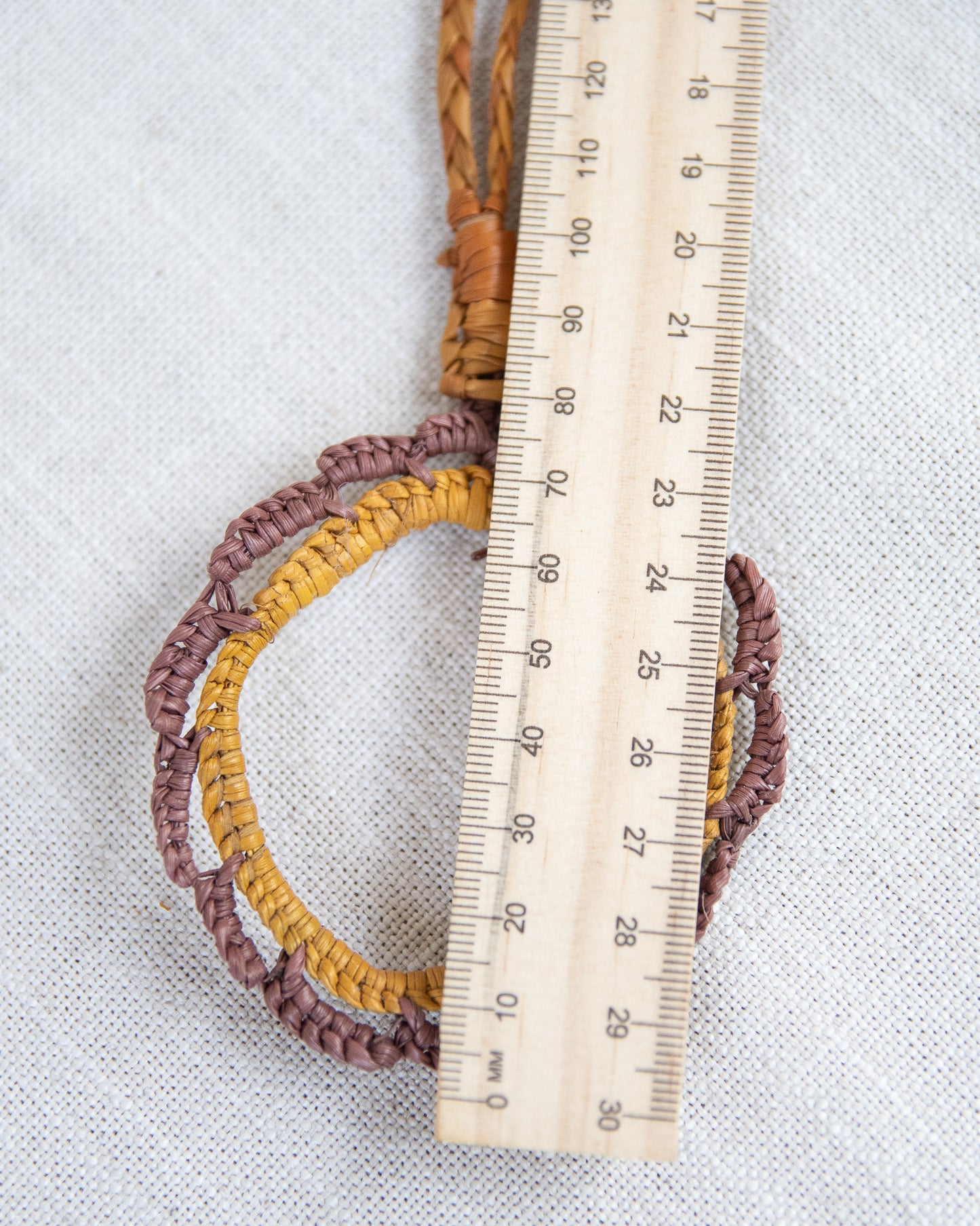 Womens woven necklace