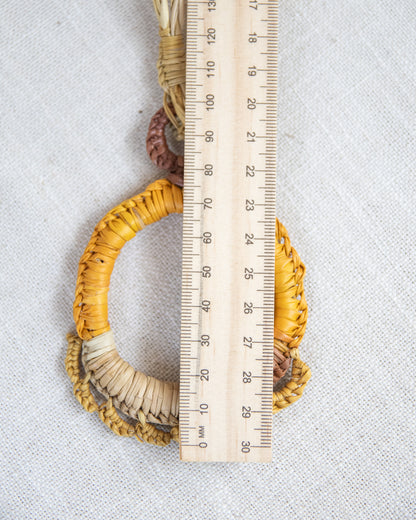 Woven necklace or wall decor