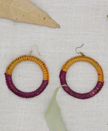 Woven Earrings by Freida Pettersson